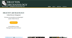Desktop Screenshot of draytonarchaeology.com
